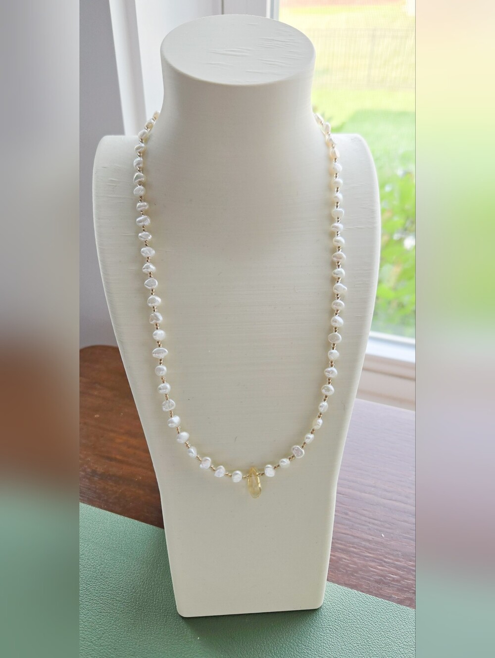 Handcrafted Fresh Water Pearl Necklace